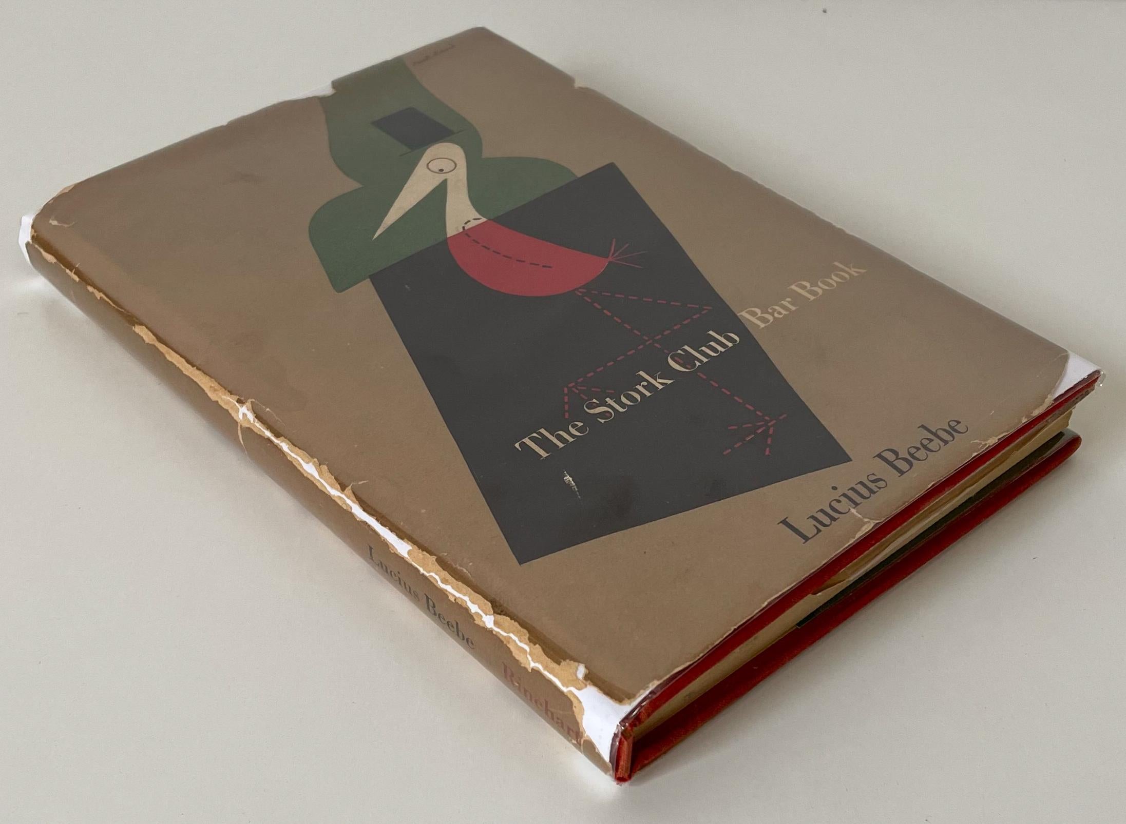 First edition, first printing of this classic Madmen-era mixology tome from one of New York's storied nightclubs. 136 pages, 8vo hardcover with price-clipped dust jacket. Cover and typography design by Paul Rand. Scarce, especially with a laid-in