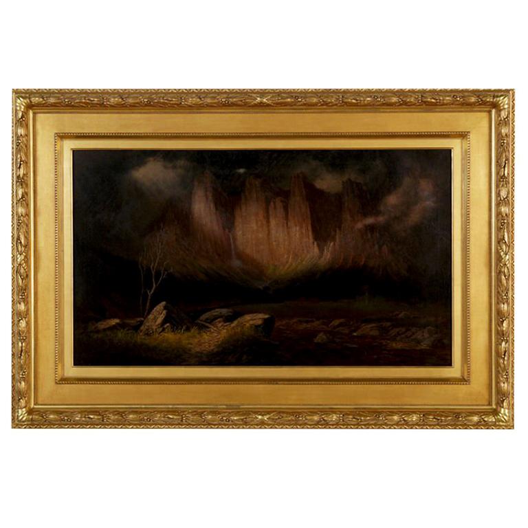 « The Storm Castle Rock » de James Everett Stuart en vente