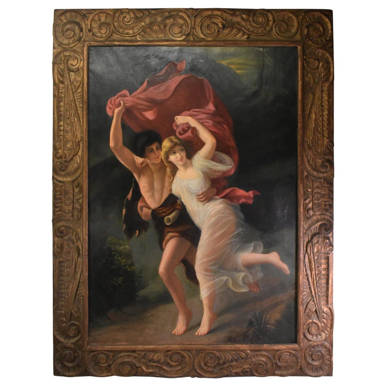 Poster d'art classique La tempête de Pierre Auguste Cotte
