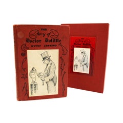 The Story of Doctor Doolittle by Hugh Lofting, Illustrated, First Ed., Later Ed.