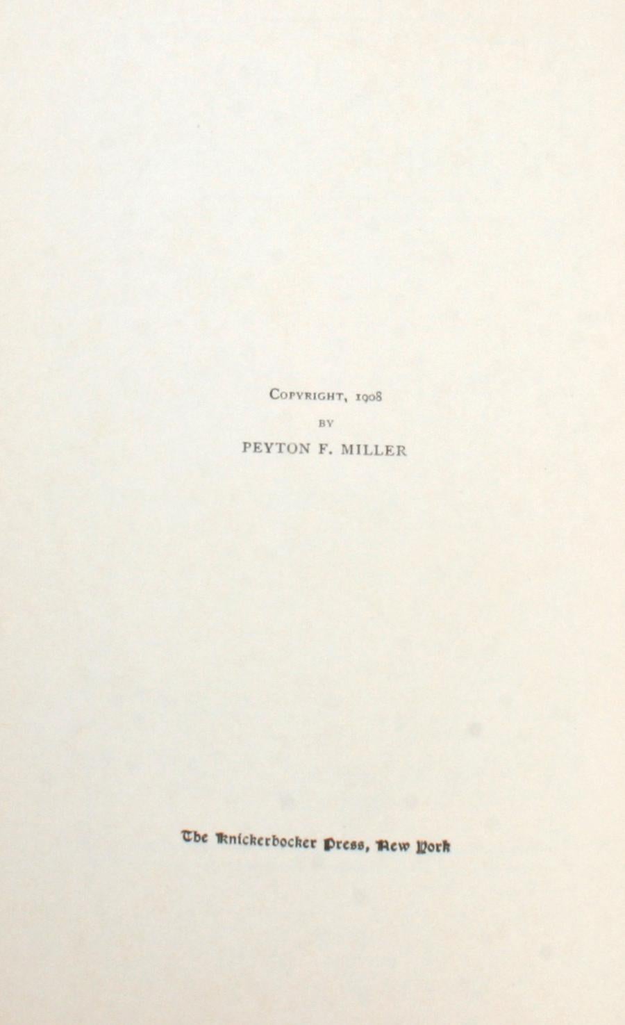 The Story of Robert Fulton by Peyton F. Miller, 1st Edition In Good Condition In valatie, NY