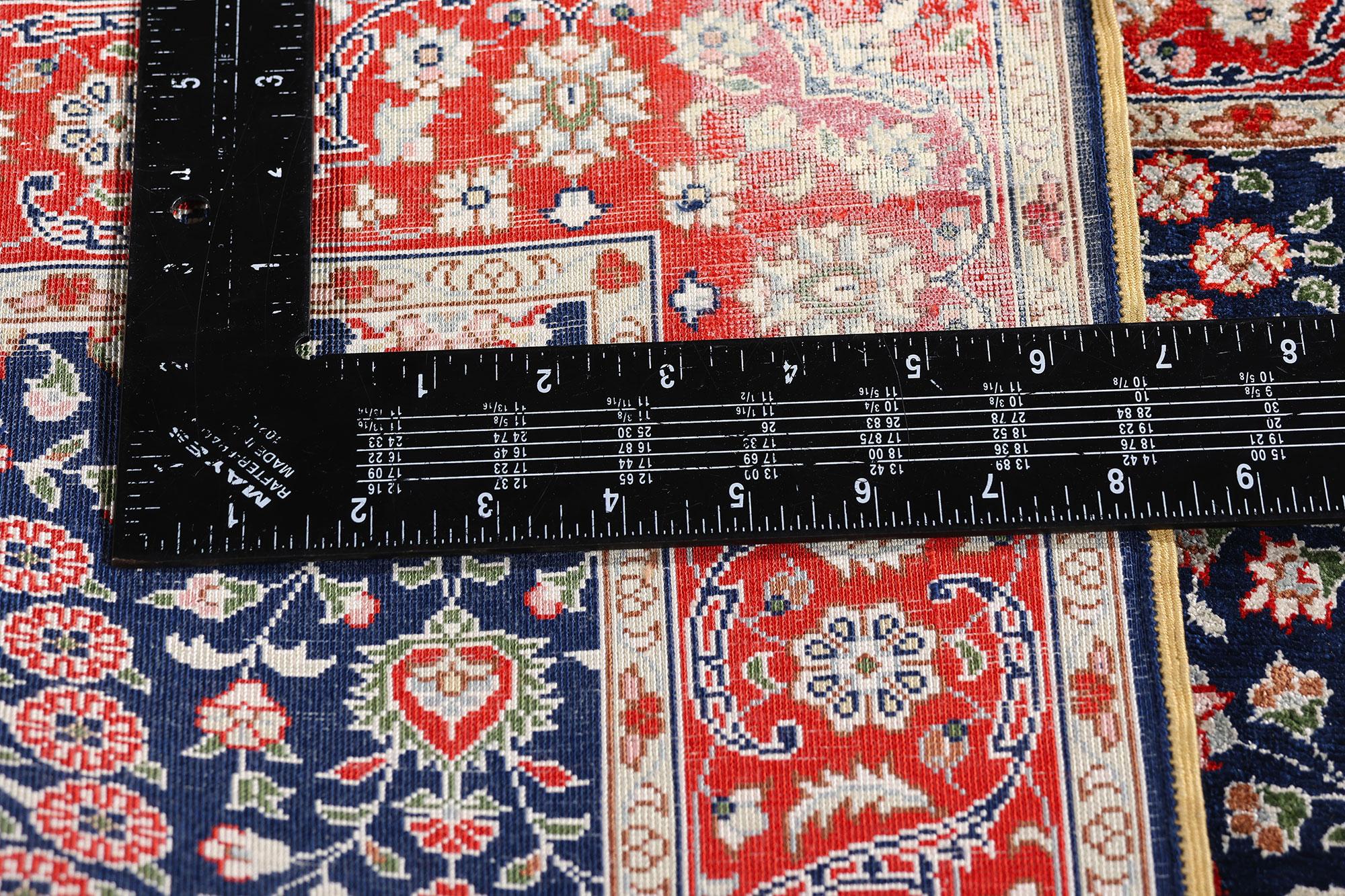 Il giardino del Sultano: Un capolavoro di seta Hereke d'epoca di Eleganza Imperiale in vendita 1