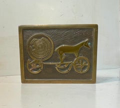 The Sun Chariot - Art Deco Cigar Box by N. Dam Ravn, Denmark