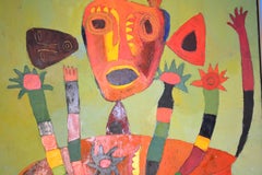 The Sunflower Goddess by West Coast Canadian Artist Peter Aspell (1918 - 2004)