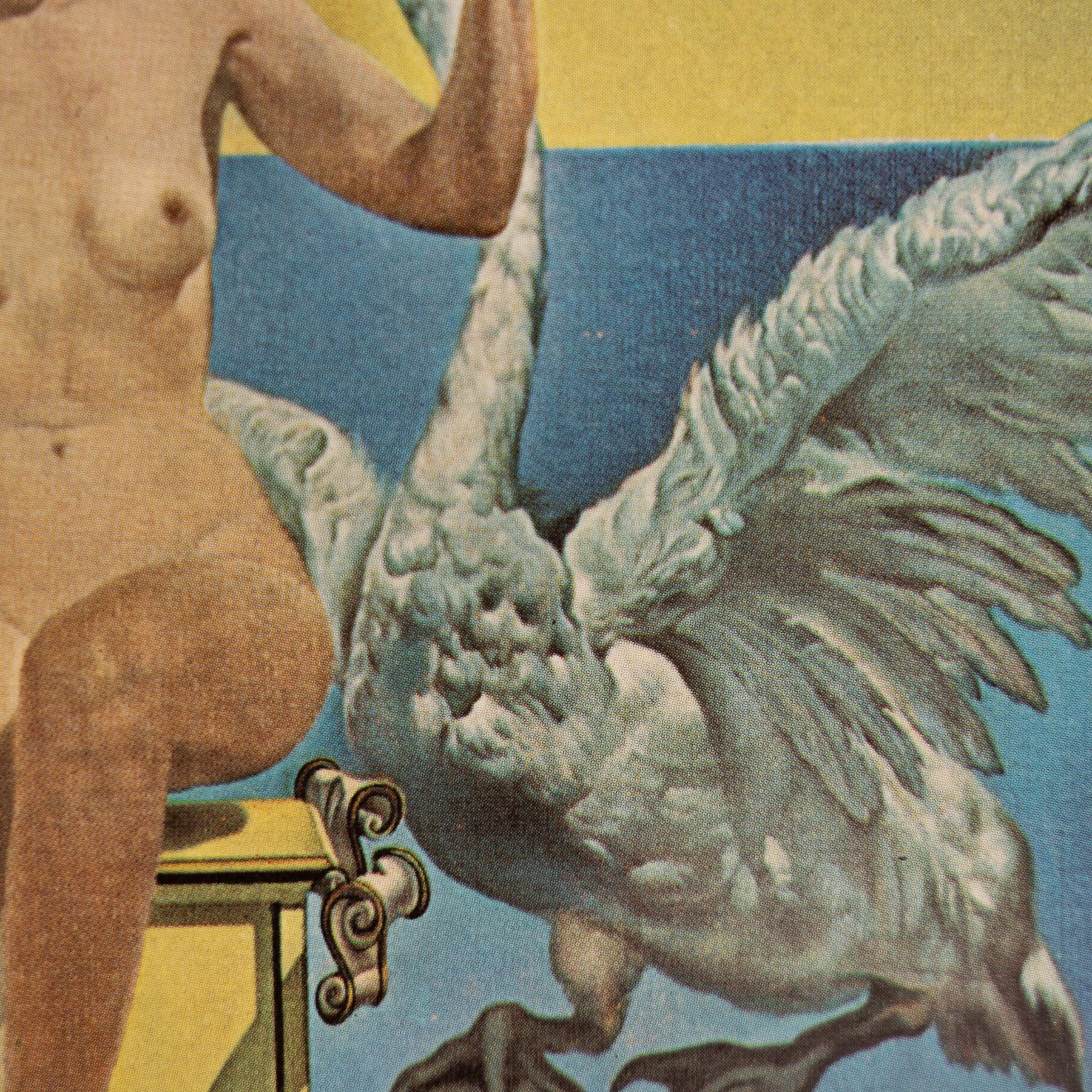 The Surrealist Vision: A 1957 Salvador Dalí Color Cliché For Sale 4