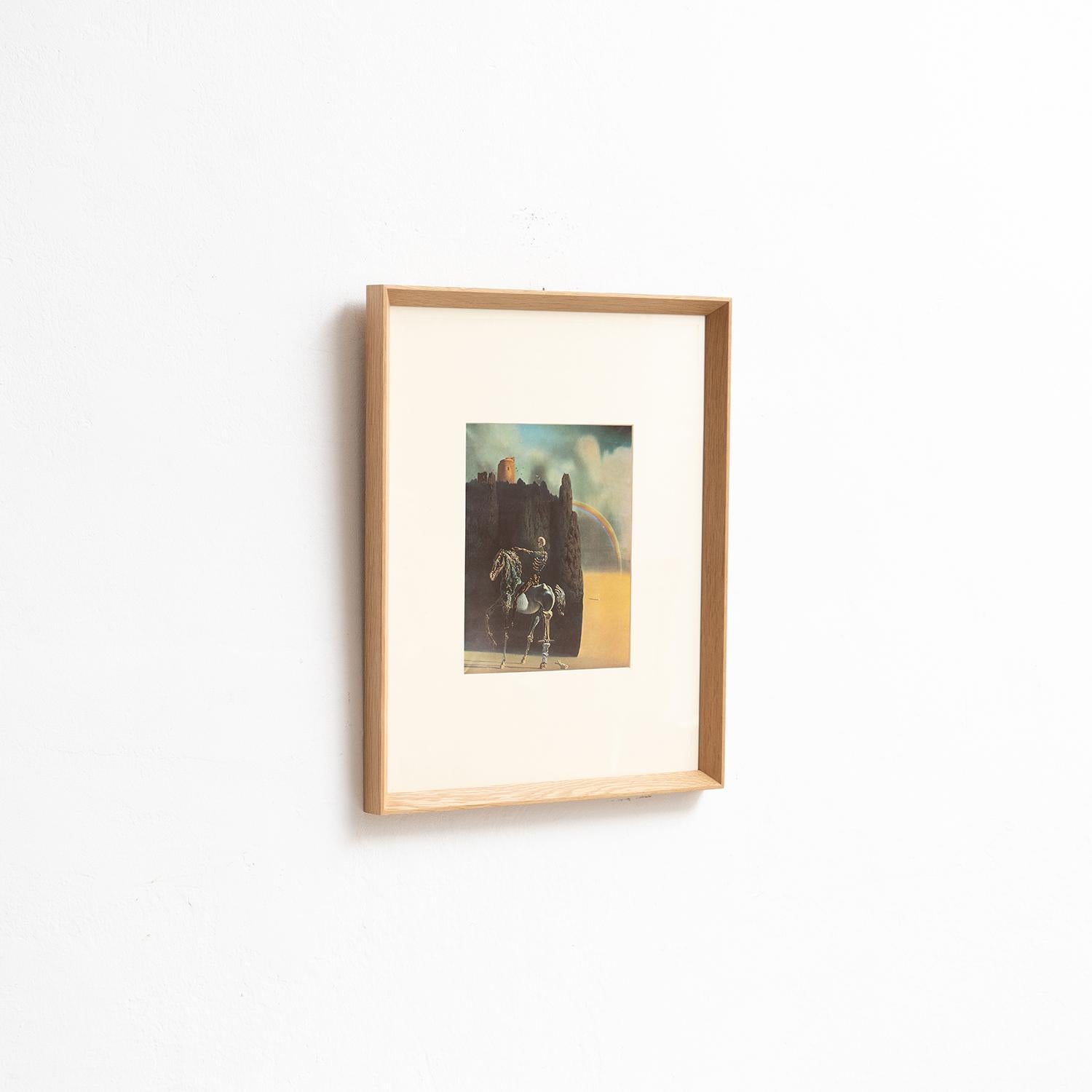 Die surrealistische Vision: Ein Salvador Dalí-Farbklischee von 1957 (Moderne der Mitte des Jahrhunderts) im Angebot