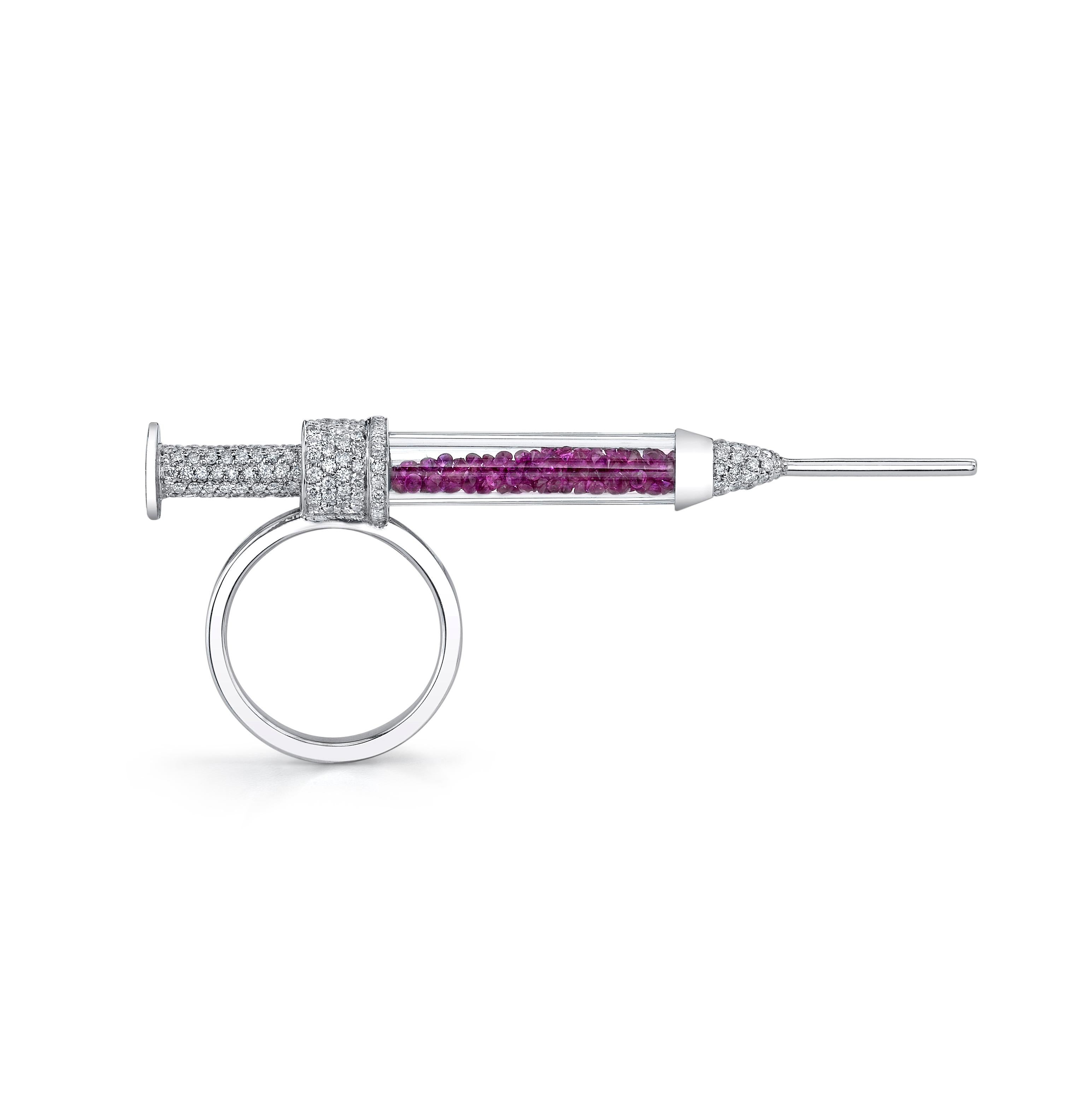 Women's Syringe Ring For Sale
