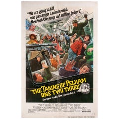 "The Taking of Pelham One Two Three" 1974 U.S. One Sheet Film Poster