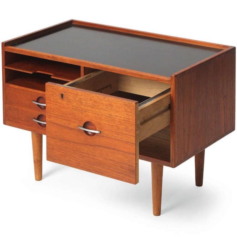 Danish The 'Telephone Table' by Hans J. Wegner for Johannes Hansen, 1954 For Sale