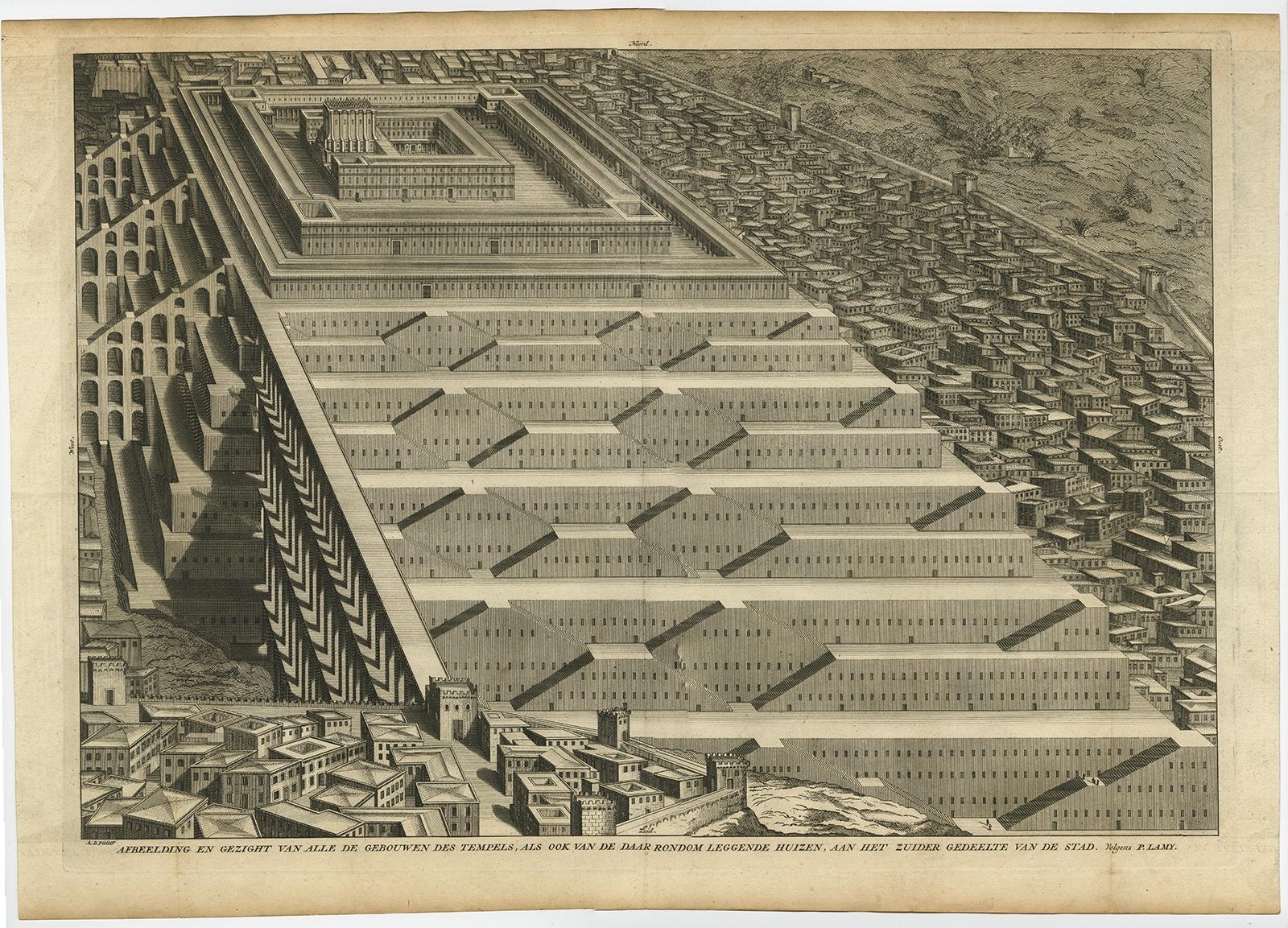 Gravure ancienne intitulée 