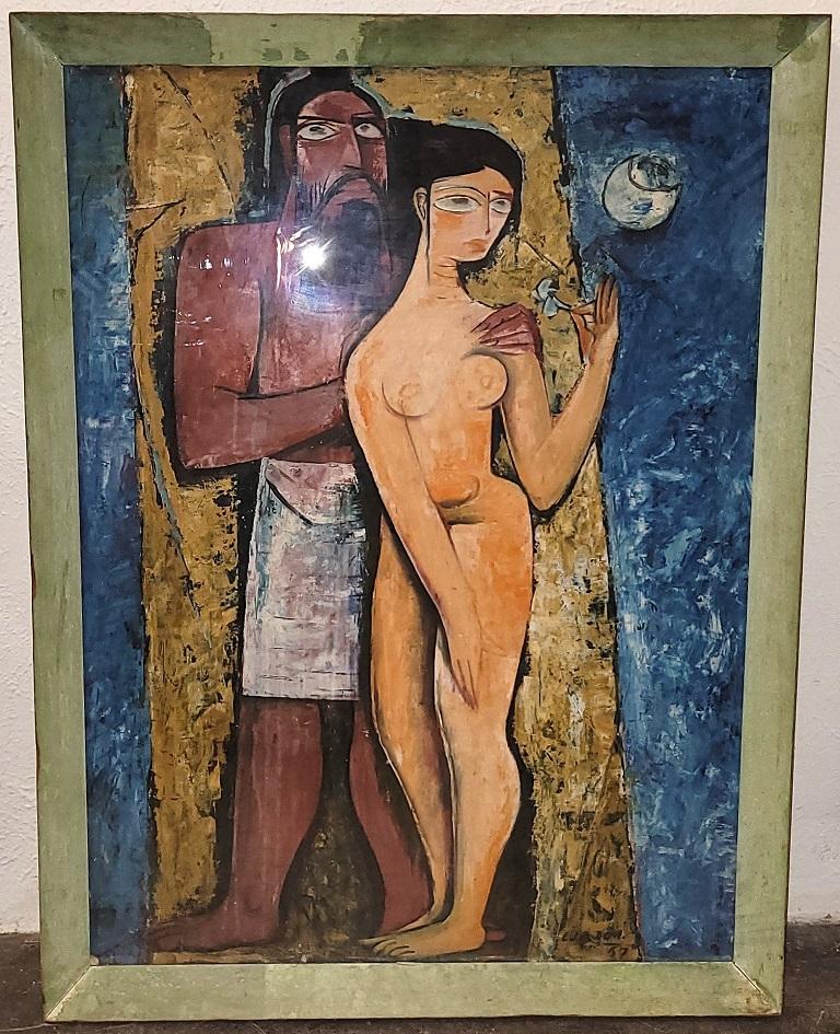 The Temptation 1957 par C. J. Anthony Doss Bon état - En vente à Dallas, TX