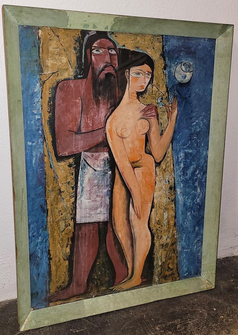 The Temptation 1957 by C J Anthony Doss In Good Condition For Sale In Dallas, TX