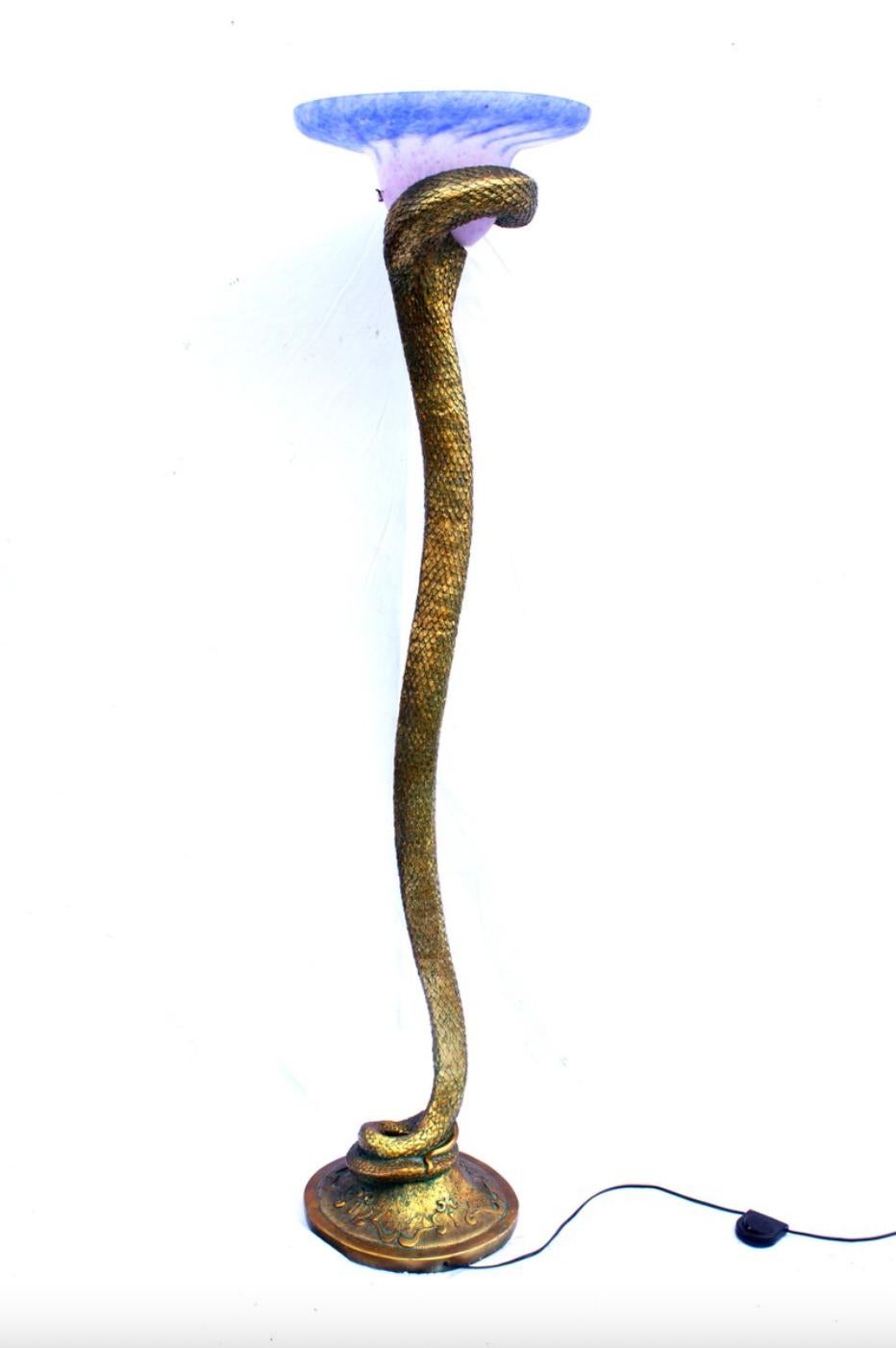 edgar brandt floor lamp