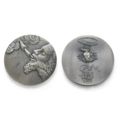 ‘The Ten Commandments’ Silver Medal Set by Salvador Dalí