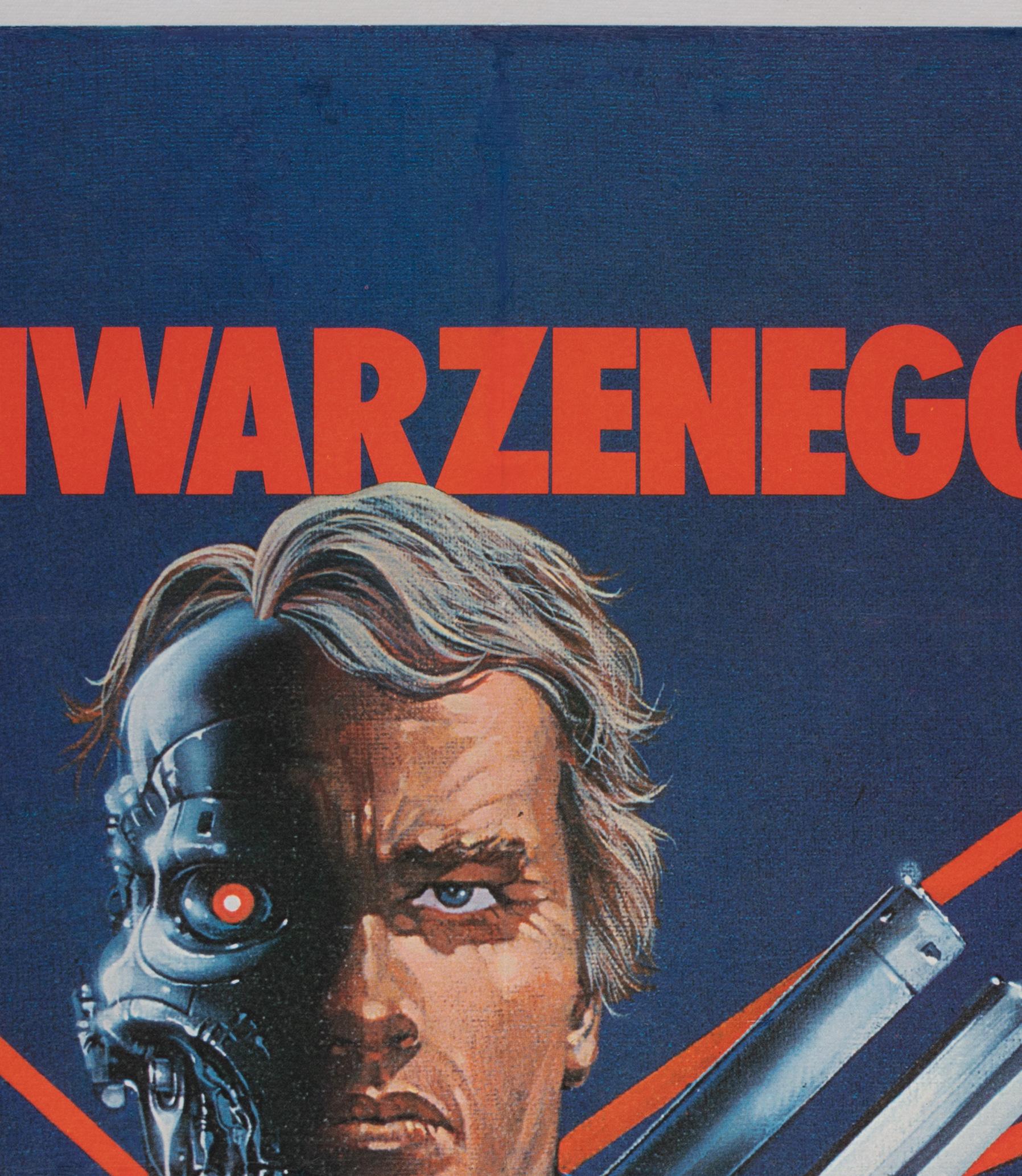 British Terminator 1985 UK Quad Film Poster, Francis For Sale