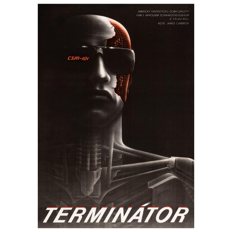 original terminator poster for sale