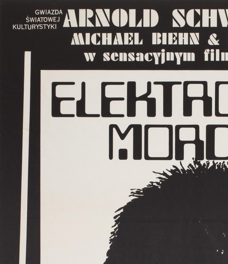 The Terminator Polish Film Poster, Jakub Erol, 1987 In Excellent Condition In Bath, Somerset