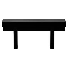 The Terrace Server laqué 180cm/71" en noir