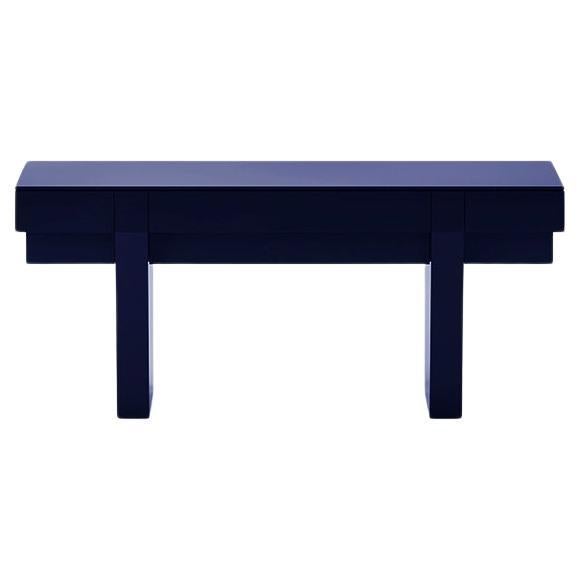 Servidor de terraza lacado 180cm/71" en azul marino