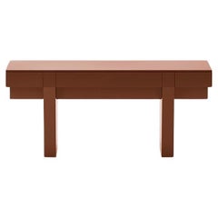 The Terrace Server Lacquer 180cm/71" in Terracotta