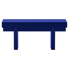 The Terrace Server Lacquer 180cm/71" in Ultra Blue