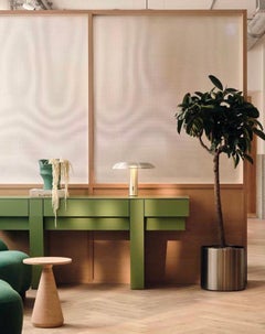 The Terrace Server Lacquer 180cm/71" in White