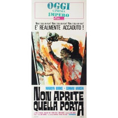 "The Texas Chainsaw Massacre" 1975 Italian Locandina Film Poster