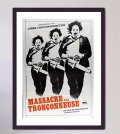 The Texas Chainsaw Massacre (French) Original Poster, 1974