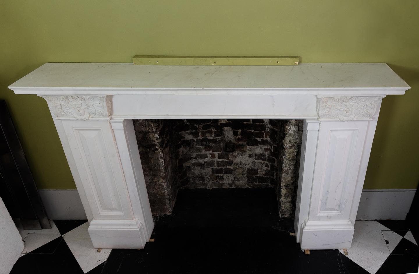 The Theatre Royal Covent Garden Chimneypiece - Regency Marble Fireplace 11