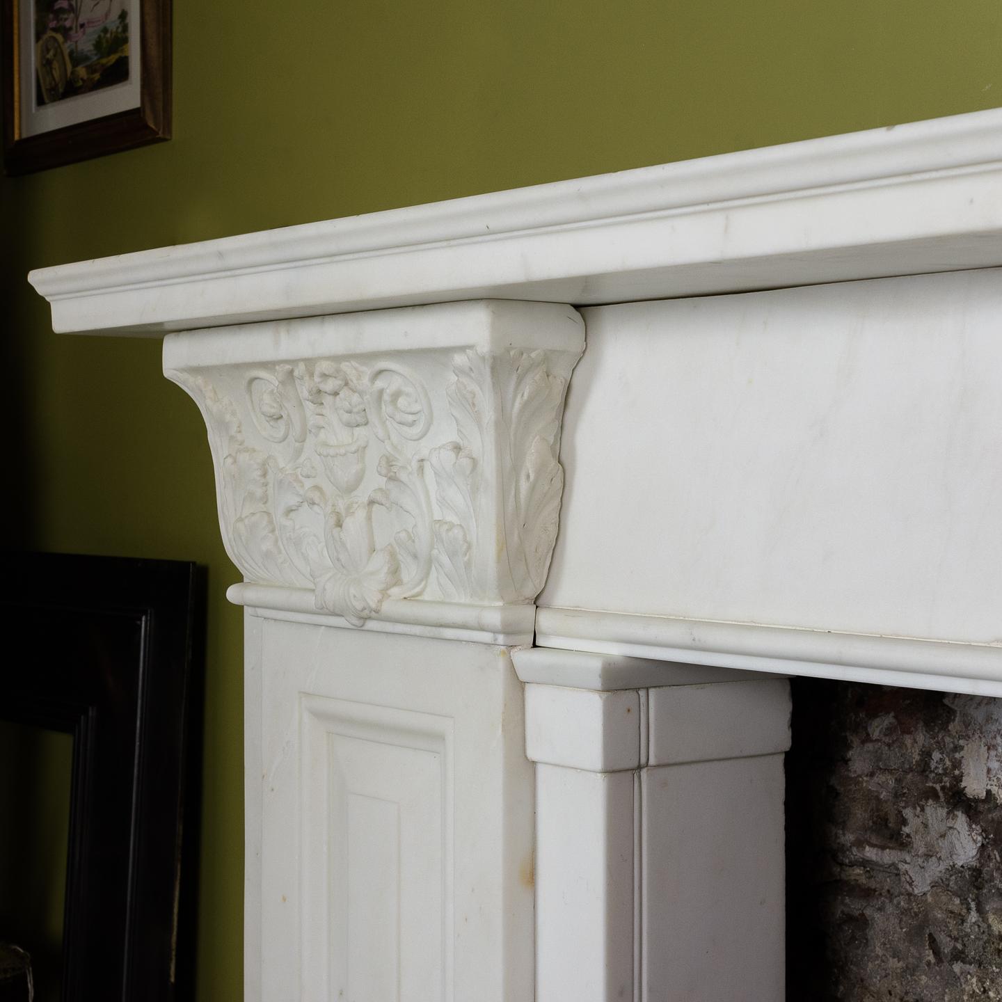 The Theatre Royal Covent Garden Chimneypiece - Regency Marble Fireplace 1