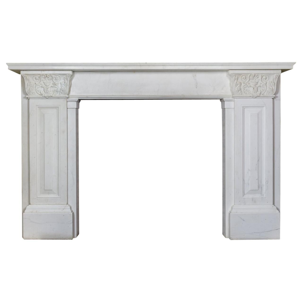 The Theatre Royal Covent Garden Chimneypiece - Regency Marble Fireplace