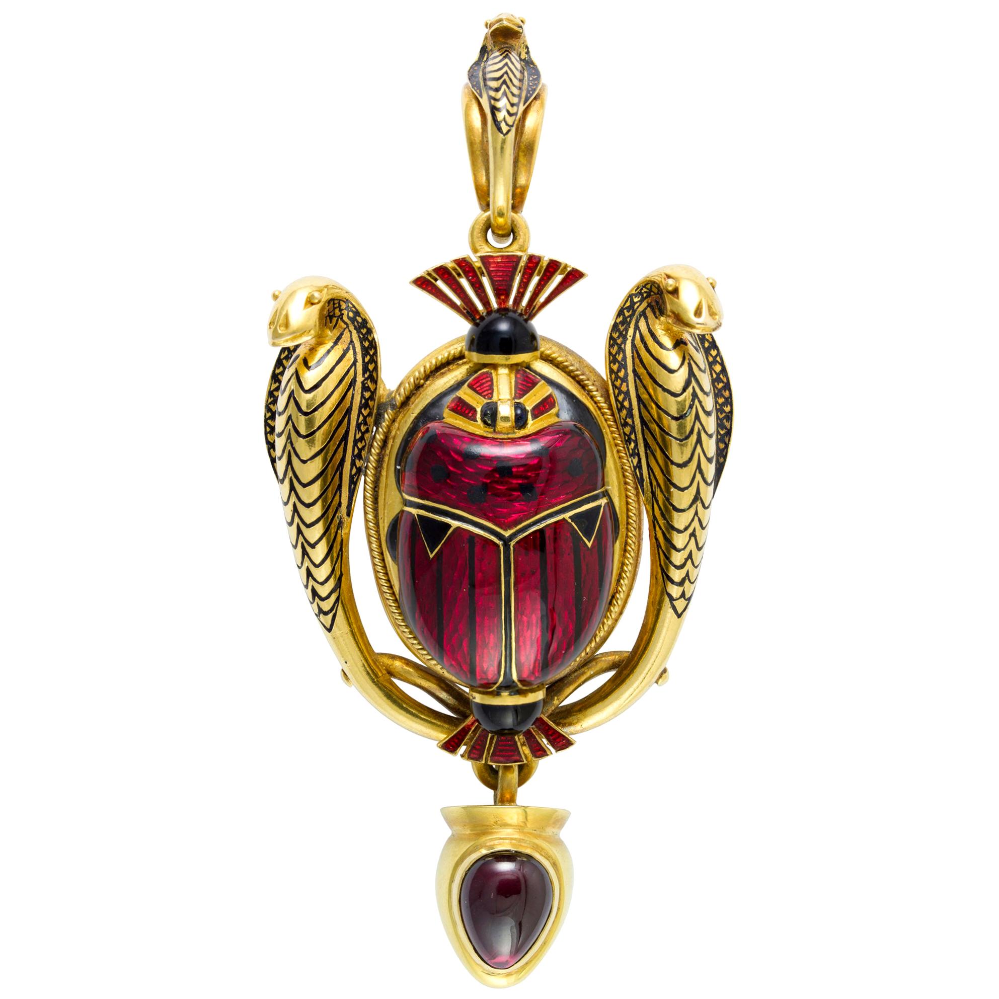 Pendentif scarabée Thebes de Robert Phillips