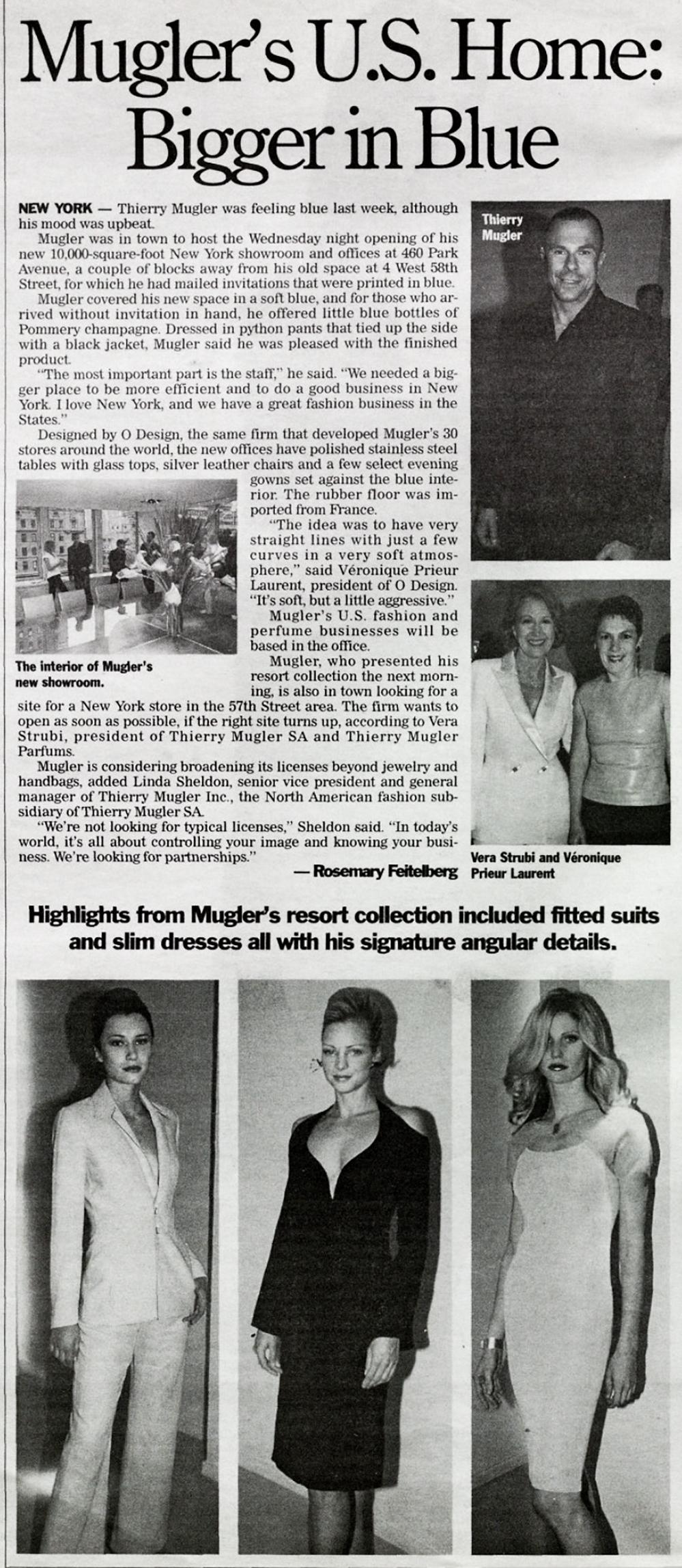 Das Thierry Mugler Couture 'Samantha Jones' Kleid SS 2001 Schwarzer Ausschnitt im Angebot 4