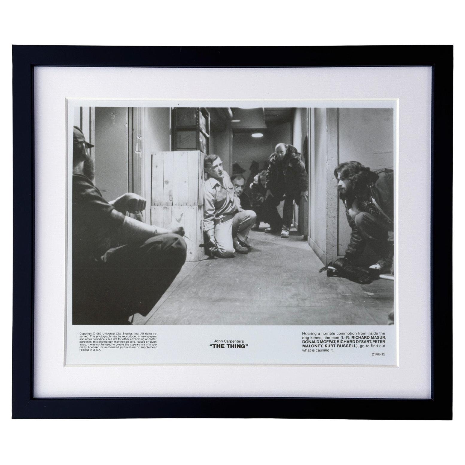 The Thing (1982) Image publicitaire pour la presse - encadrée