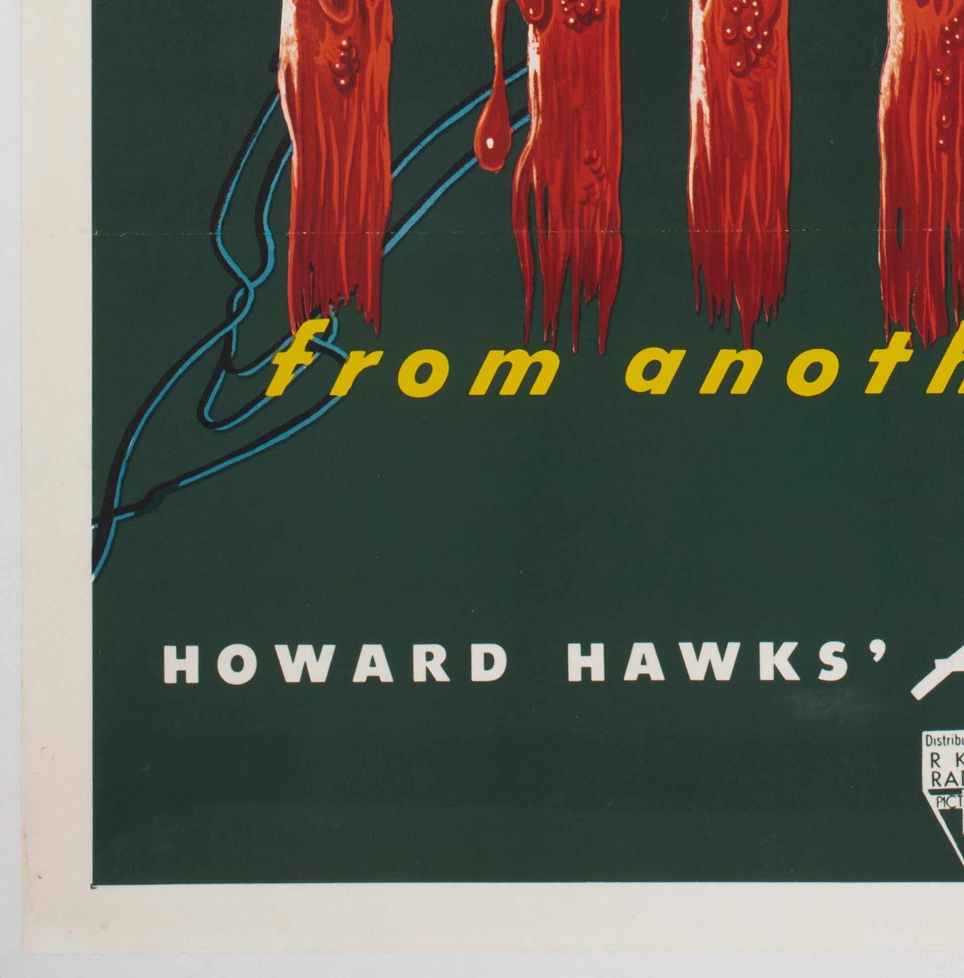 THE THING FROM ANOTHER WORLD 1951 US 1 Sheet Film Movie Poster For Sale 1