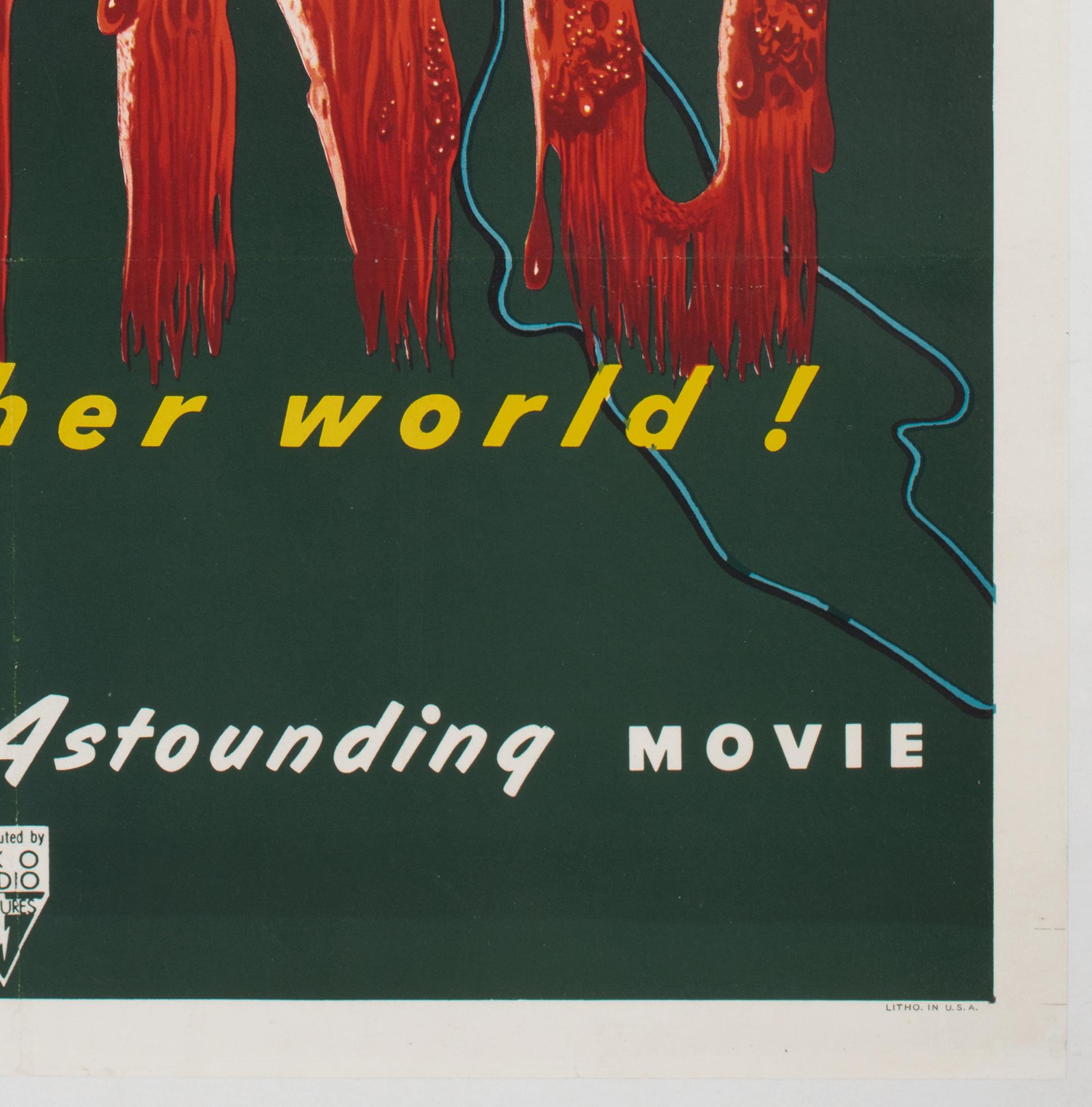 THE THING FROM ANOTHER WORLD 1951 US 1 Sheet Film Movie Poster For Sale 2