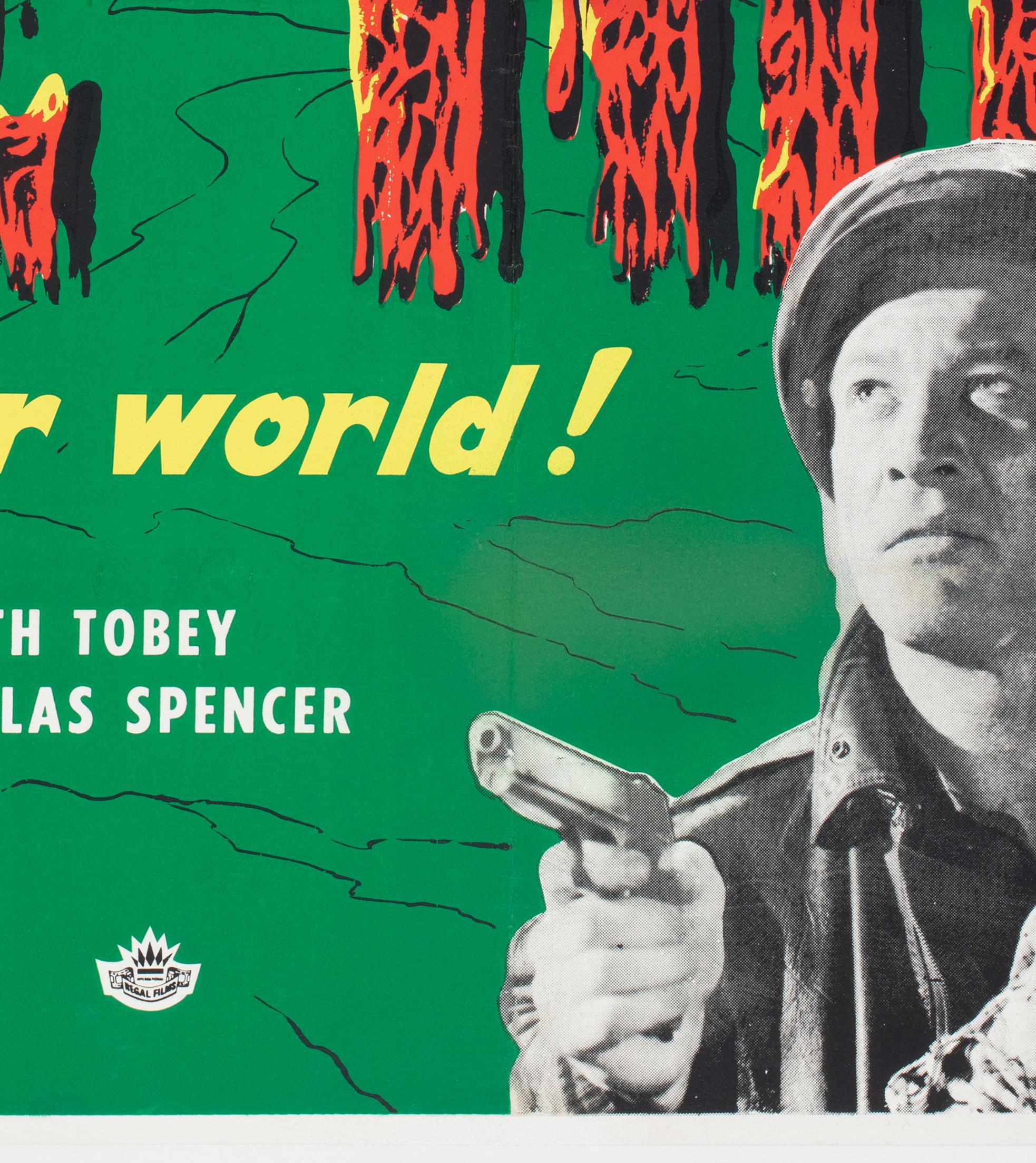 THE THING FROM ANOTHER WORLD R1960S  UK Quad Film Poster For Sale 1
