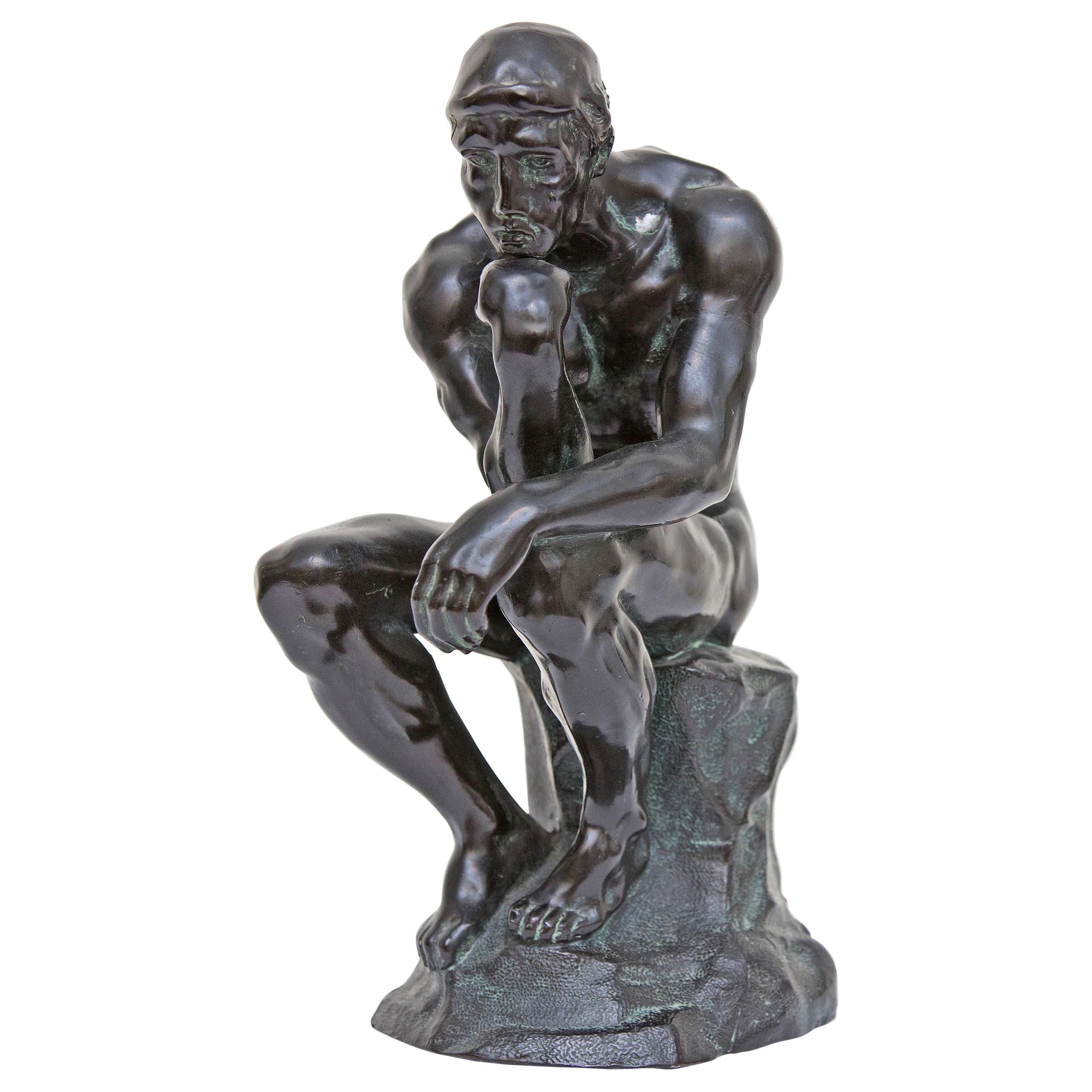 The Thinker after Auguste Rodin