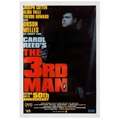 The Third Man R1999 U.S. One Sheet Film Poster