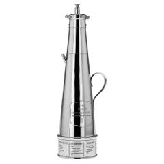 'The Thirst Extinguisher' Silver Plated Cocktail Shaker, Mappin & Webb, c.1930