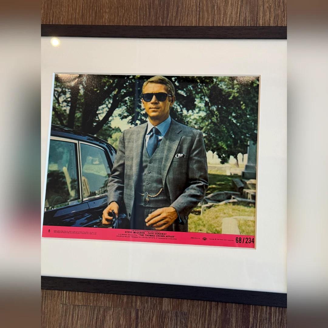 L'affare Thomas Crown (1968) - FRAMMATO
Biglietto d'ingresso (8 X 10 pollici)

Mini Lobby Card #8 originale degli Stati Uniti.

Mini cartolina originale del 1968 del film poliziesco di Norman Jewison Thomas Crown Affair, con Steve McQueen e Faye