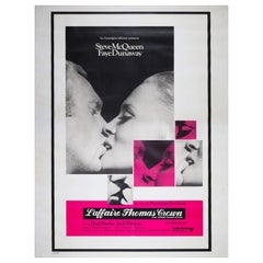 The Thomas Crown Affair 1968 French Grande Film Poster
