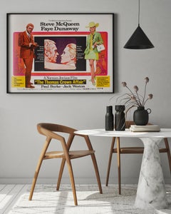 The Thomas Crown Affair 1968 UK Quad Film Movie Poster, Putzu