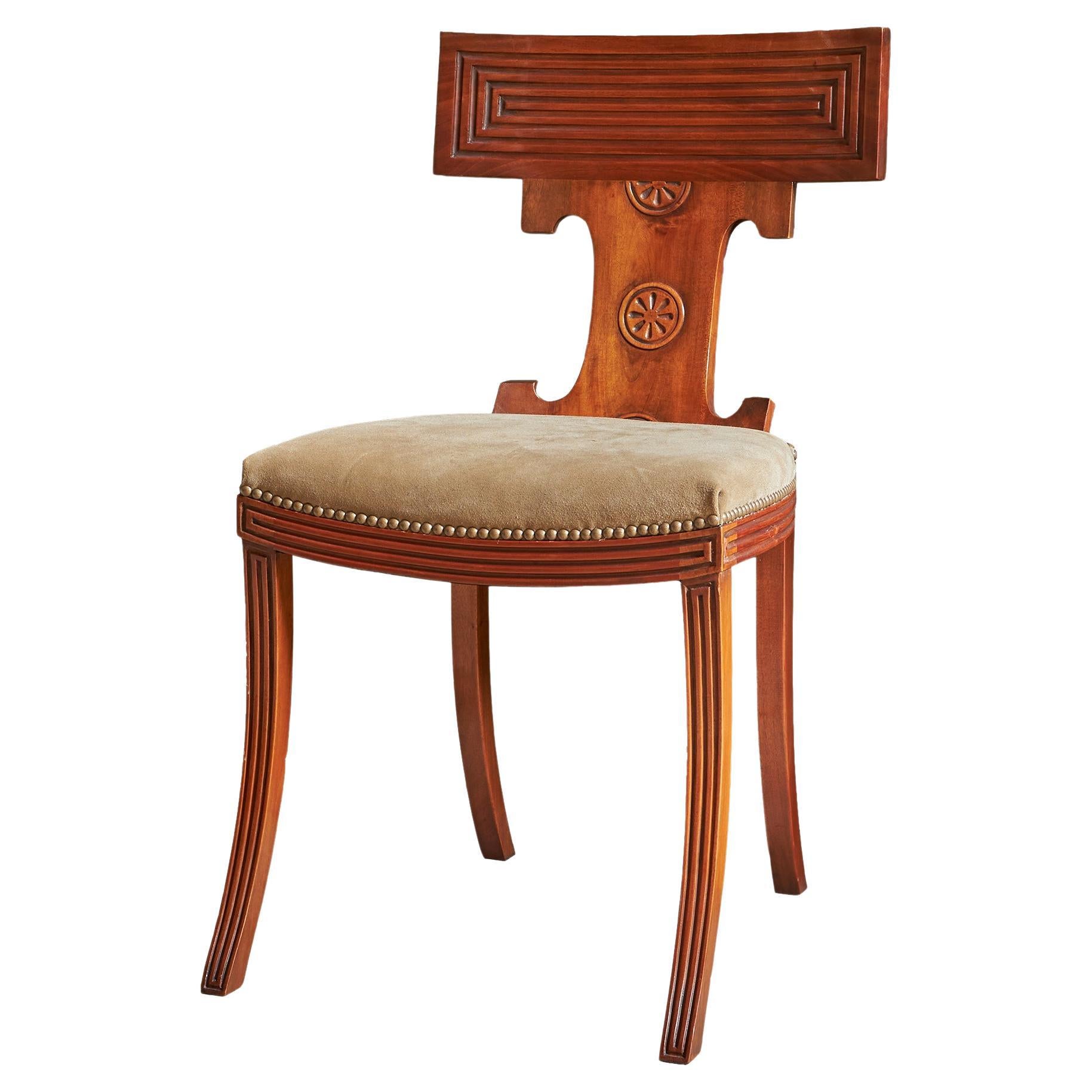 The Thomas Hope Chair For Sale