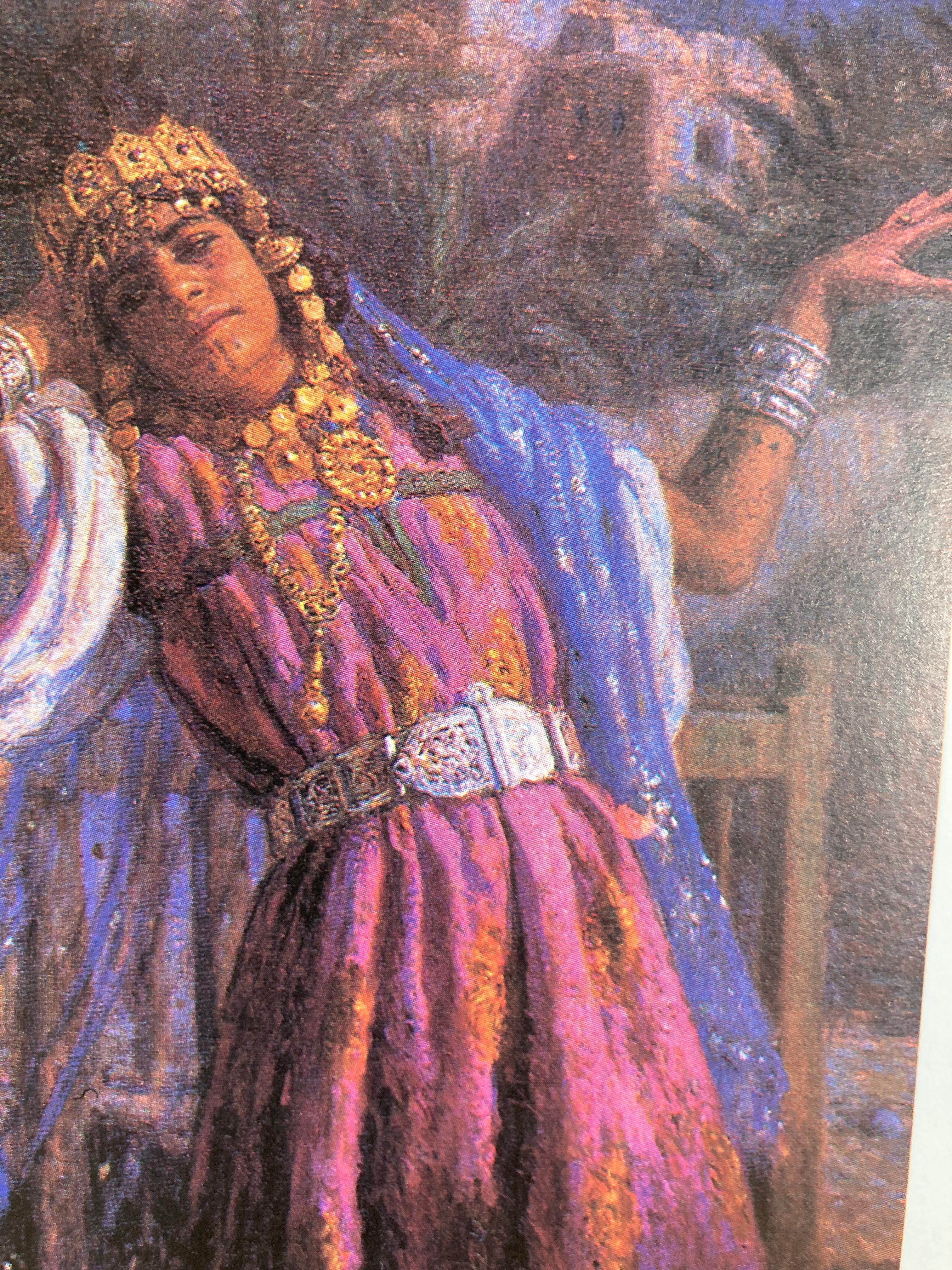 Paper The Thousand and One Dances of the Orient 'French' Hardcover Coffee Table Book