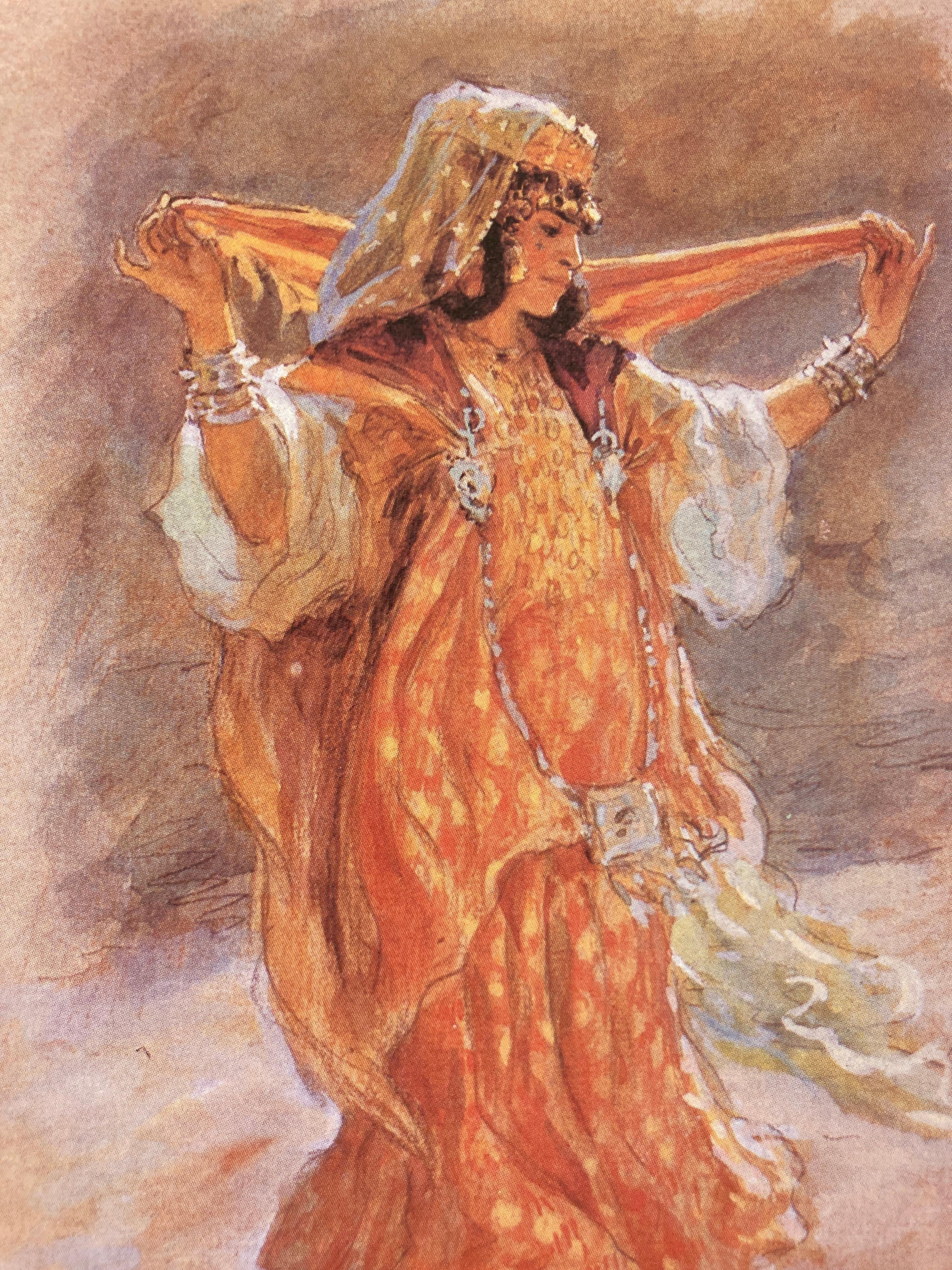 The Thousand and One Dances of the Orient 'French' Hardcover Coffee Table Book 1