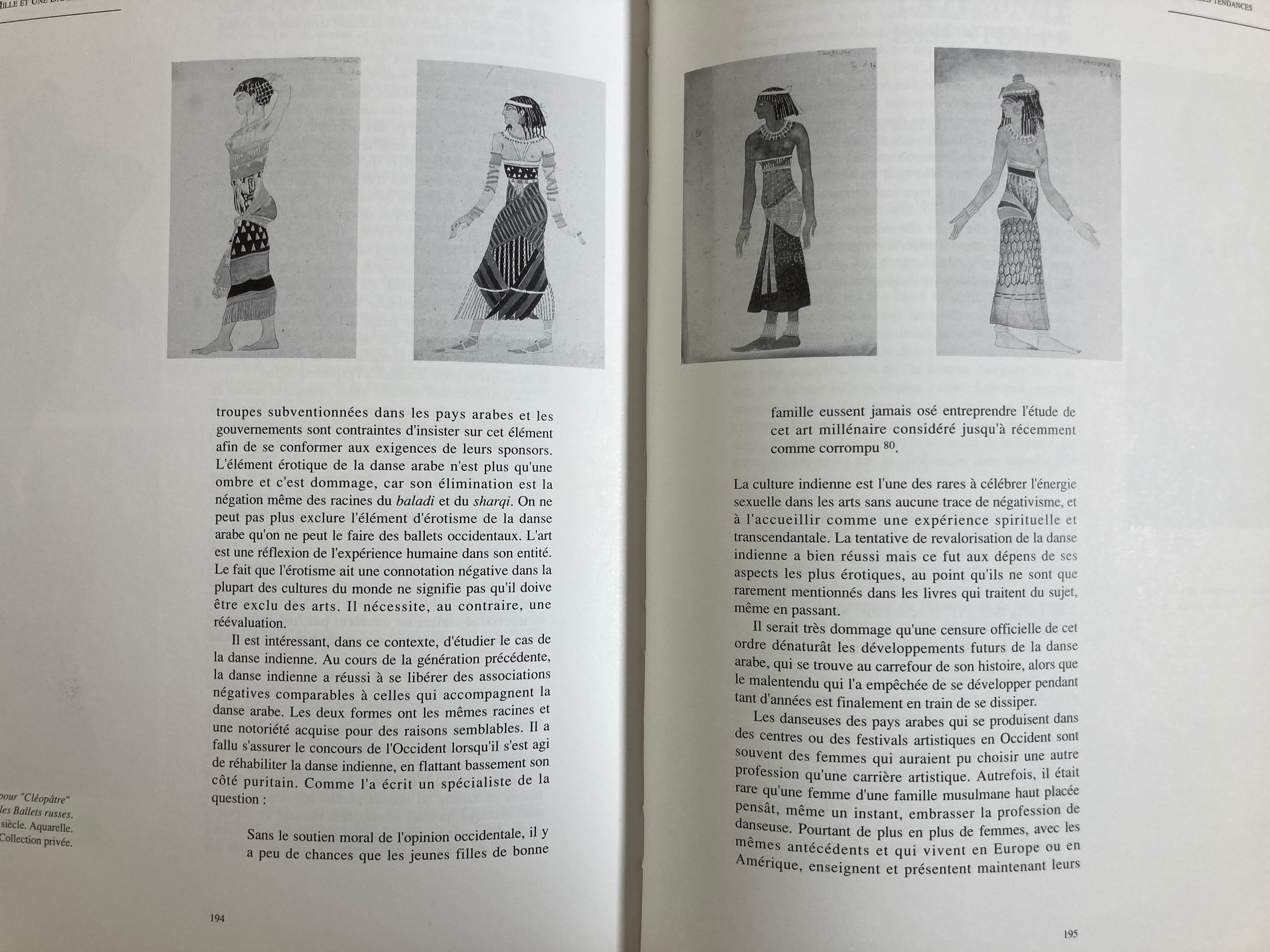 The Thousand and One Dances of the Orient 'French' Hardcover Coffee Table Book 4