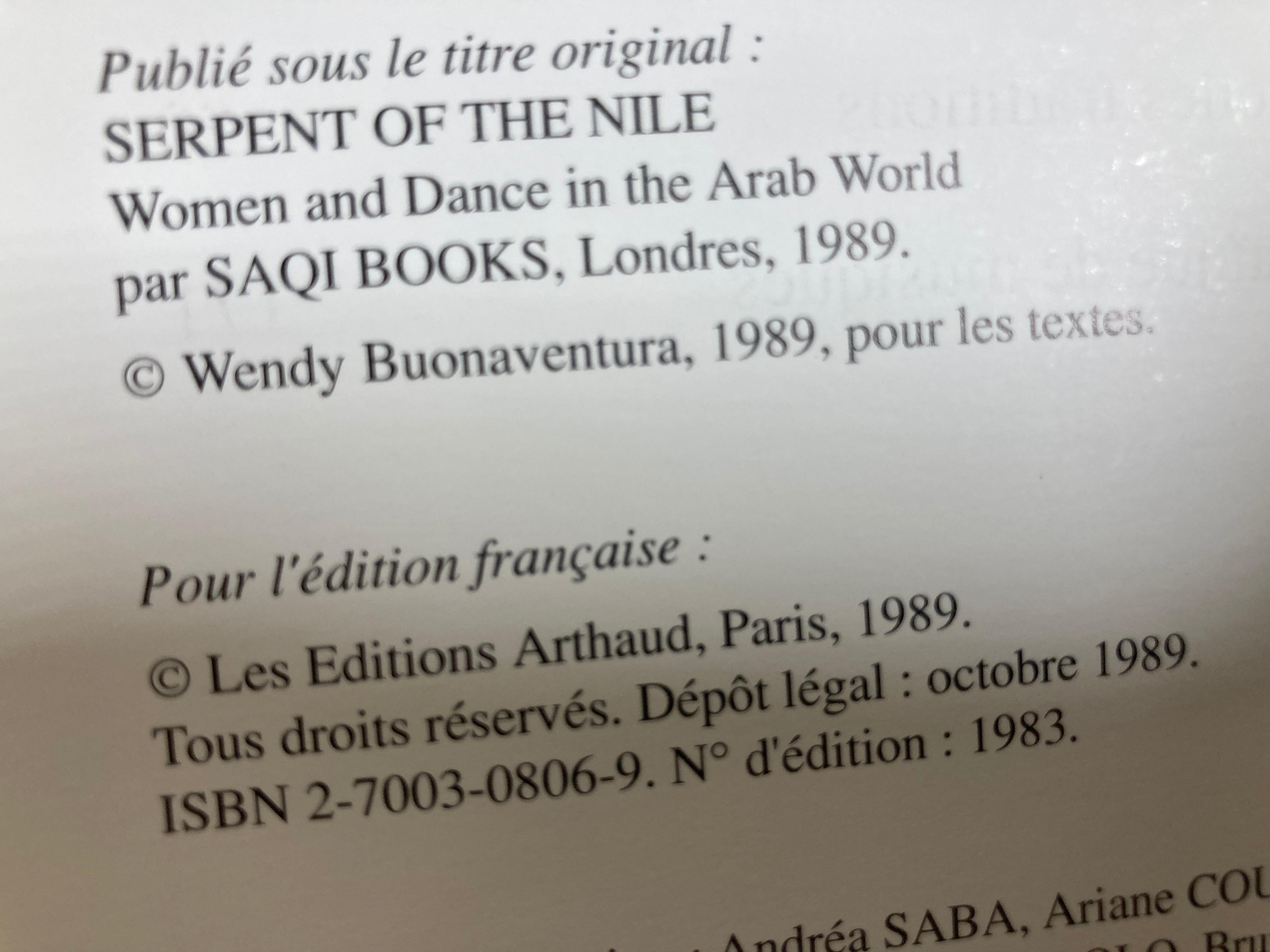 The Thousand and One Dances of the Orient 'French' Hardcover Coffee Table Book 6