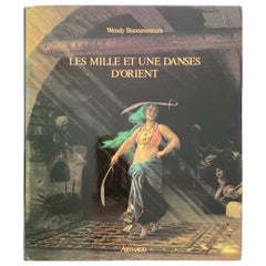 Retro The Thousand and One Dances of the Orient 'French' Hardcover Coffee Table Book