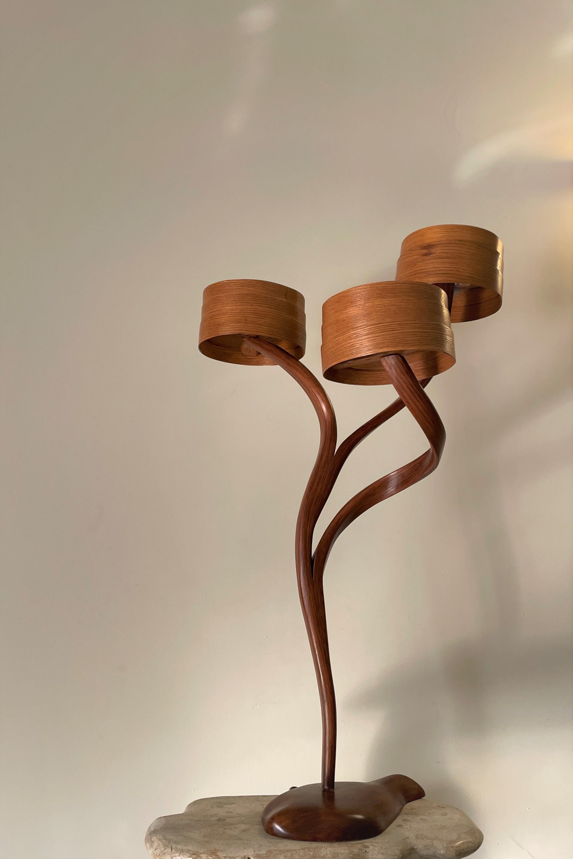 Contemporary Side Lamp No. 3 - Vrksa Series, by Raka Studio For Sale